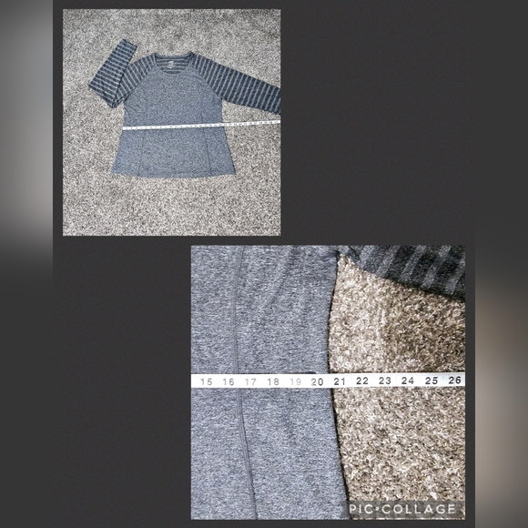 AVIA LONG SLEEVE ATHLETIC WORKOUT SHIRT/TOP - Picture 9 of 11